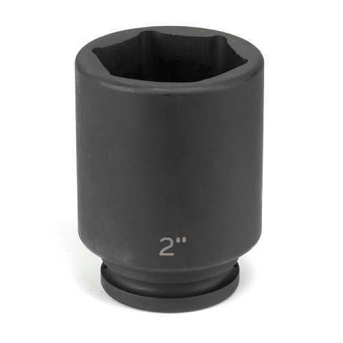 GP® 3088D Impact Socket, Deep Length, Measurement System: SAE Fractional, Hex Drive, 3/4 in Drive, 2.6 in D Socket, 6 Points